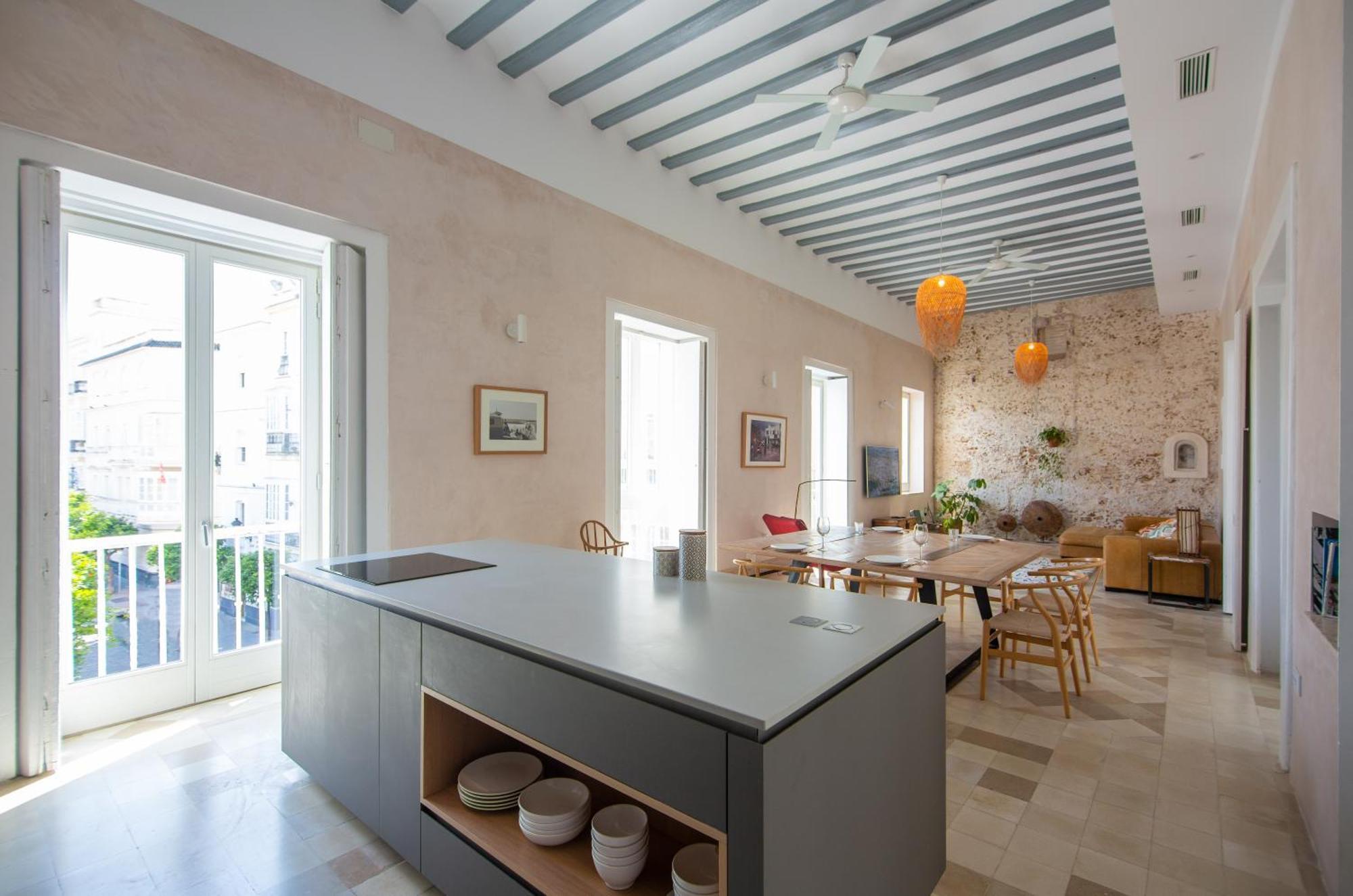 Casa Plaza San Antonio Apartment Cadiz Bagian luar foto